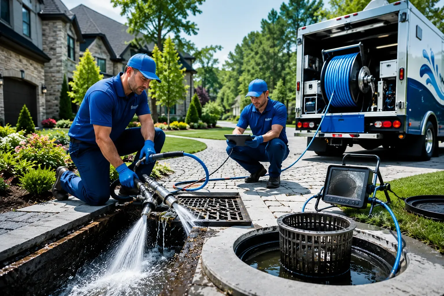 Local outdoor drain cleaning professionals in Woodsboro, TX
